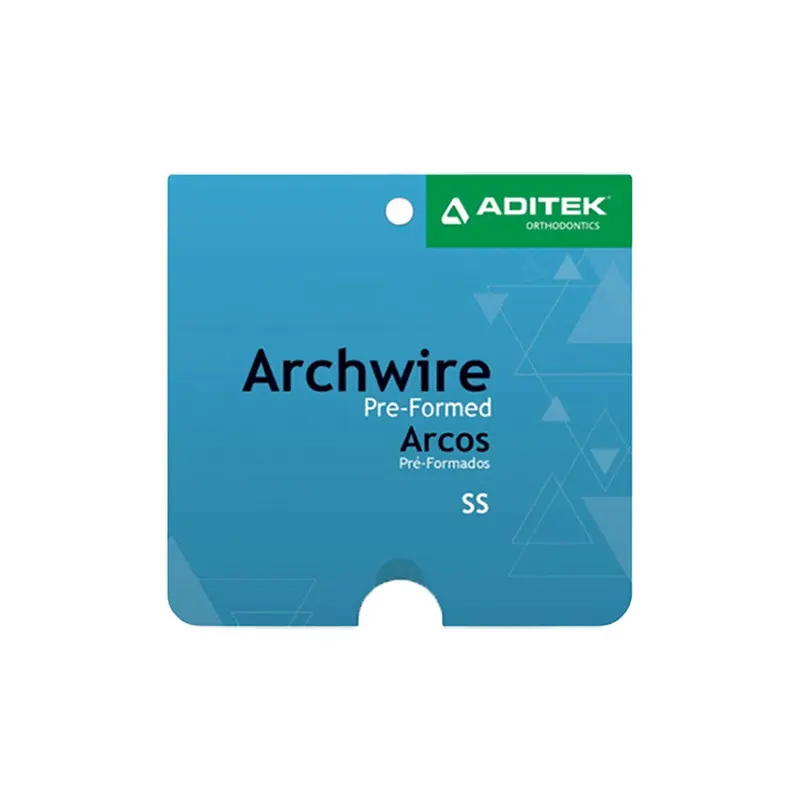 Aditek Stainless Steel Arch Wire Natural Form  Lower 10pcs