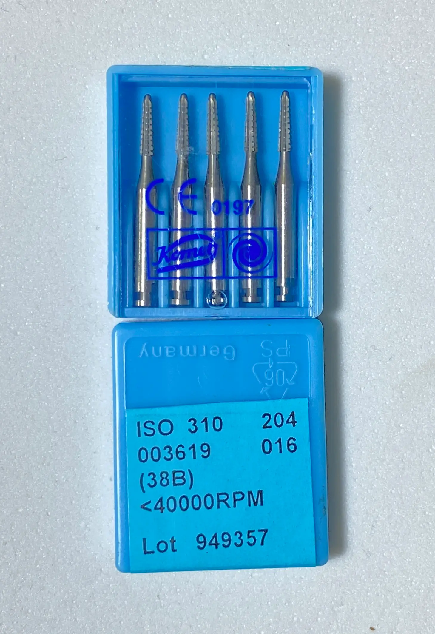 Komet Low Speed Surgical Cross Cut Stone bur  - 1 pc