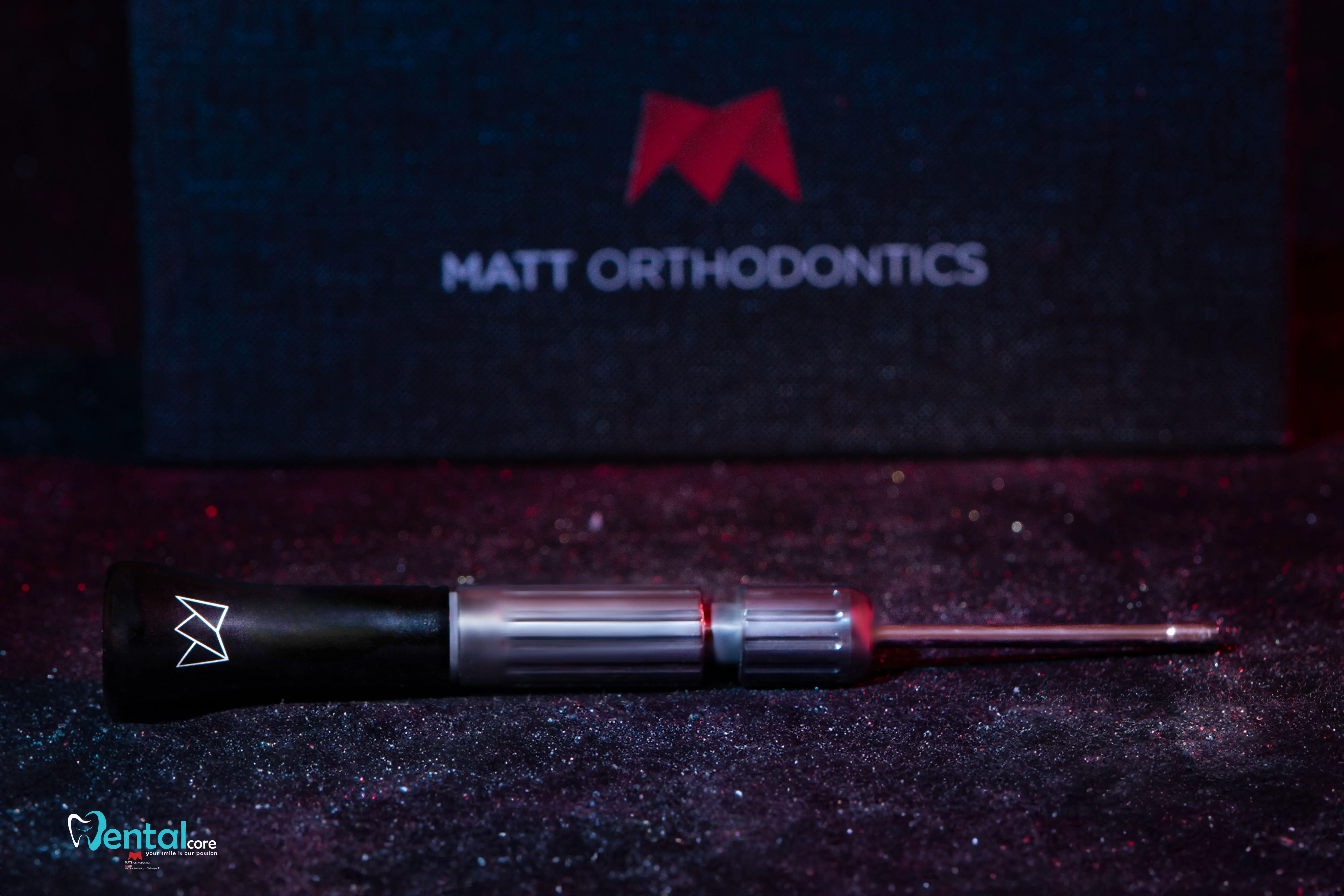 Matt Ortho Implant Mini screw Driver  Handle Black Stainless Steel - Image 2