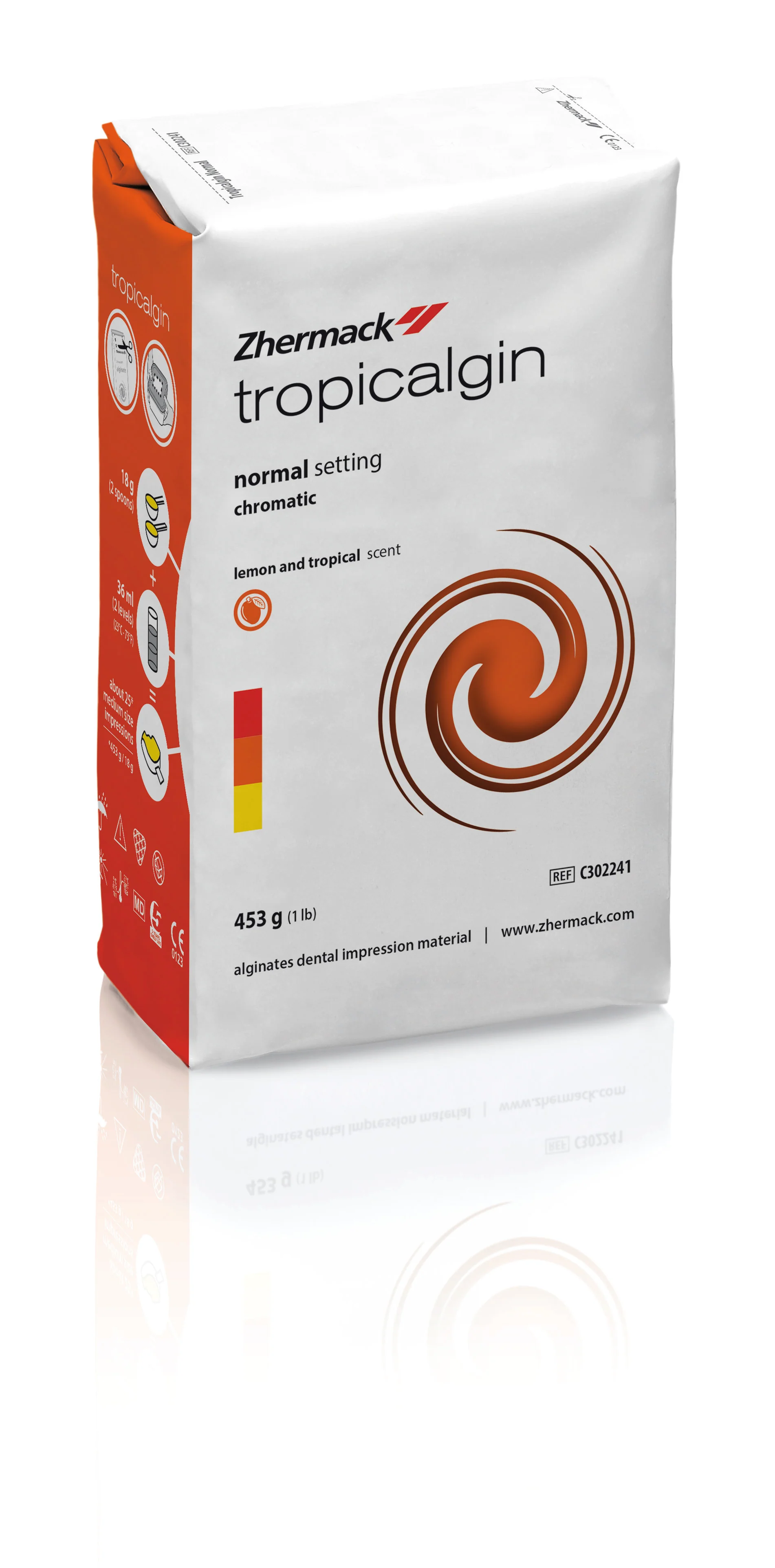 ZHERMACK TROPICALGIN Dental ALGINATE 453g